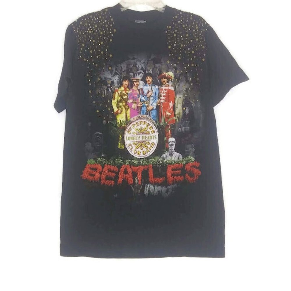 RARE 90's Beatles Sgt. Peppers Studded Tee